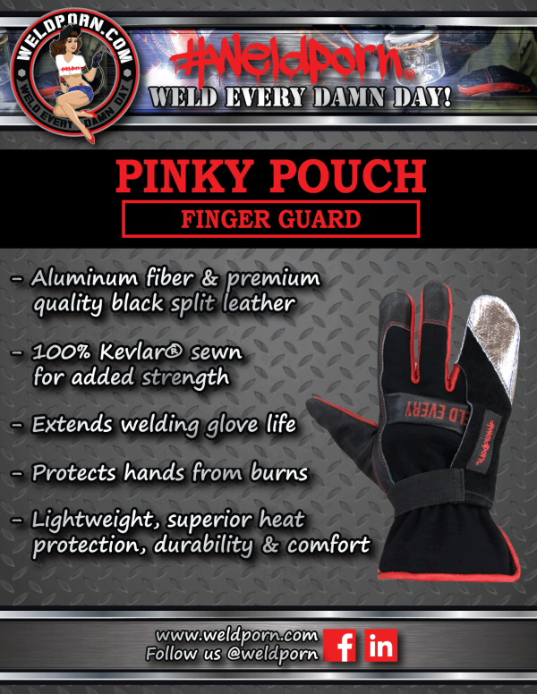 Weld Porn Pinky Pouch / Finger Guard #WPPINKYPOUCH