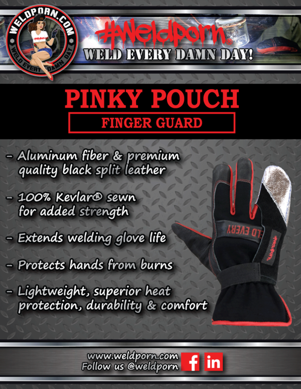 Welding Mask Porn - Weld Porn Pinky Pouch / Finger Guard #WPPINKYPOUCH | Welder Supply