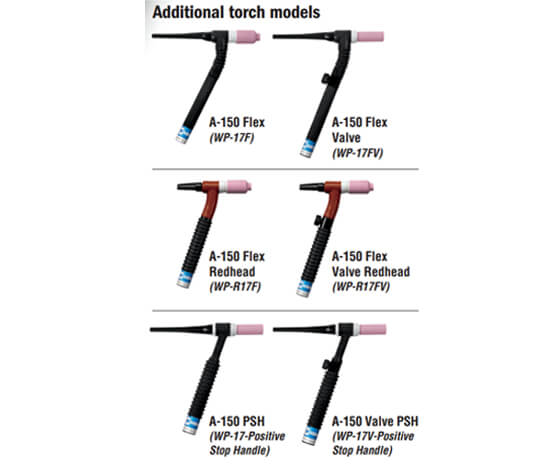 Weldcraft A-150, Rubber, 25 ft., Accessories, Torch Package #WP1725RM Weldcraft A-150, Rubber, 25 ft., Accessories, Torch Package #WP1725RM