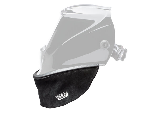 Split Leather Helmet Bib w/ Press Fit Seal #KP3729-1