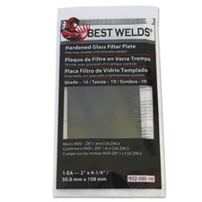 Best Welds Glass Filter Plate, Shade 14, 2 in x 4-1/4 in, Green | Solar Eclipse Glasses | FS-1H SH-14 | 901-932-105-14