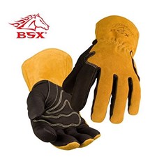 What is the highest quality welding Revco Black Stallion Premium Pigskin & Cowhide MIG Glove leather