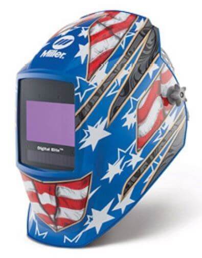 Miller Welding Helmet Stars and Stripes, #264852