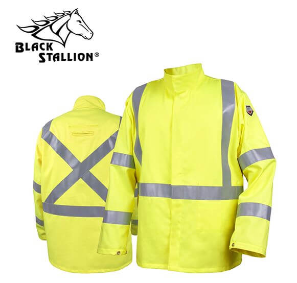 Revco Black Stallion TruGuard 250 FR Cotton Welding Jacket #JF1117 For Sale