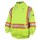 Black Stallion TruGuard™ 200 FR Cotton Full-Zip Hooded Sweatshirt, Safety Lime #JF1332-LM