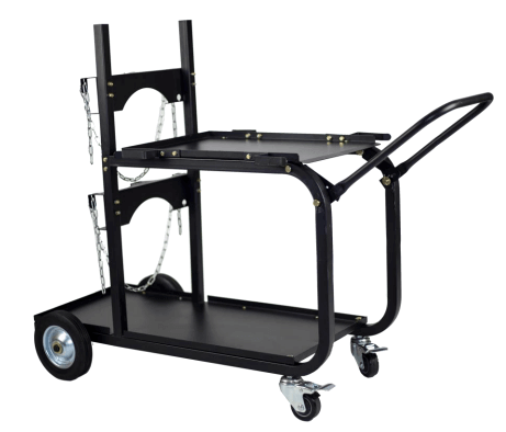 Metal Man Heavy Duty Single/Dual Bottle Welding Cart