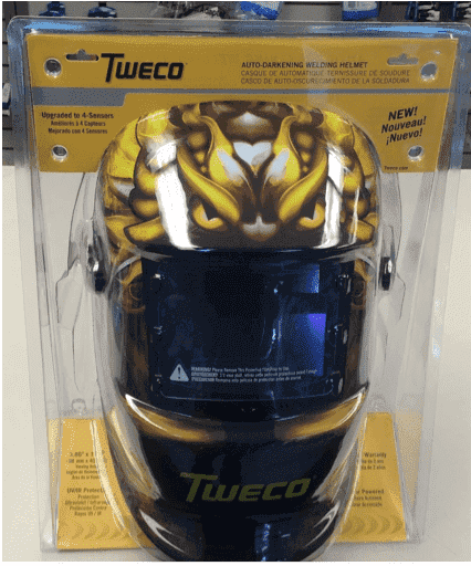 Tweco Auto Darkening Welding Helmet- Dragon Part#41001008 | Welding ...
