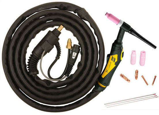 GTAW Blue Demon 150 Amp air Cooled TIG Torch