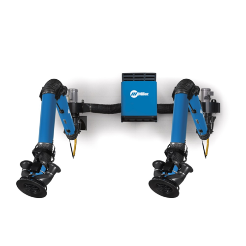 Miller FILTAIR Dual Arm Welding Fume Extraction System