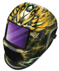 ESAB Best Welding Helmet 2019 #41001008 Tweco Auto Darkening Custom Dragon