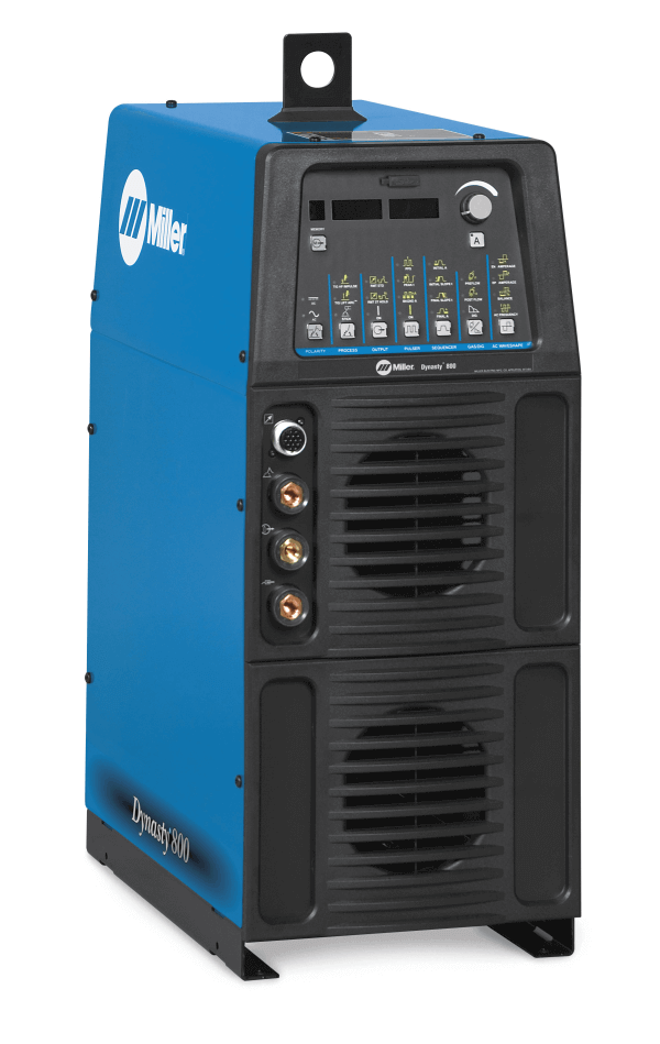 Miller Dynasty 800 w/ RFCS-14HD remote foot control 951696