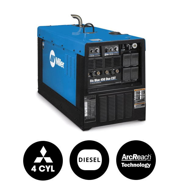 Miller Big Blue 400 PipePro (Mitsubishi) w/ArcReach 907703001 Welders Supply Company Beloit