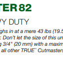 Cutmaster 82 Description Cutmaster 1-1130-5