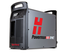 Hypertherm Powermax105 SYNC w/ 50' 180° machine torch, cpc & serial ports 059763