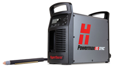 Powermax85 SYNC system, 200-600V 1/3-PH, CSA, CPC port, 180 degree machine torch, 7.6m (25