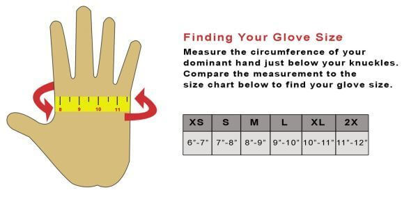 Nitrile Glove Size Chart