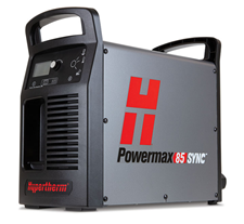 Powermax85 SYNC system, 200-600V, 1/3-PH, CSA, CPC and Serial Ports, 180 degree torch, 7.6 (25