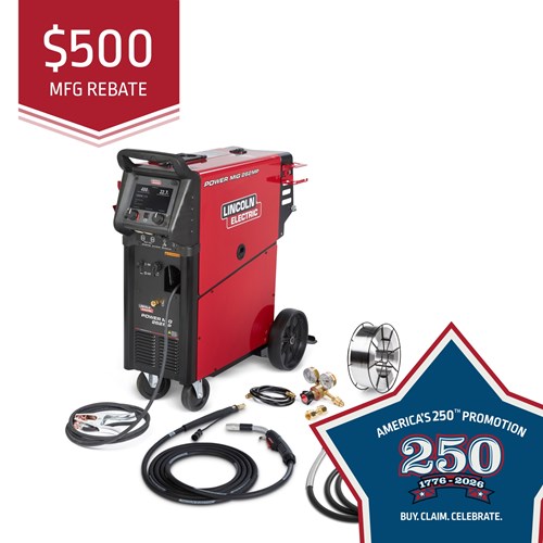 machine with lincoln 250 promo