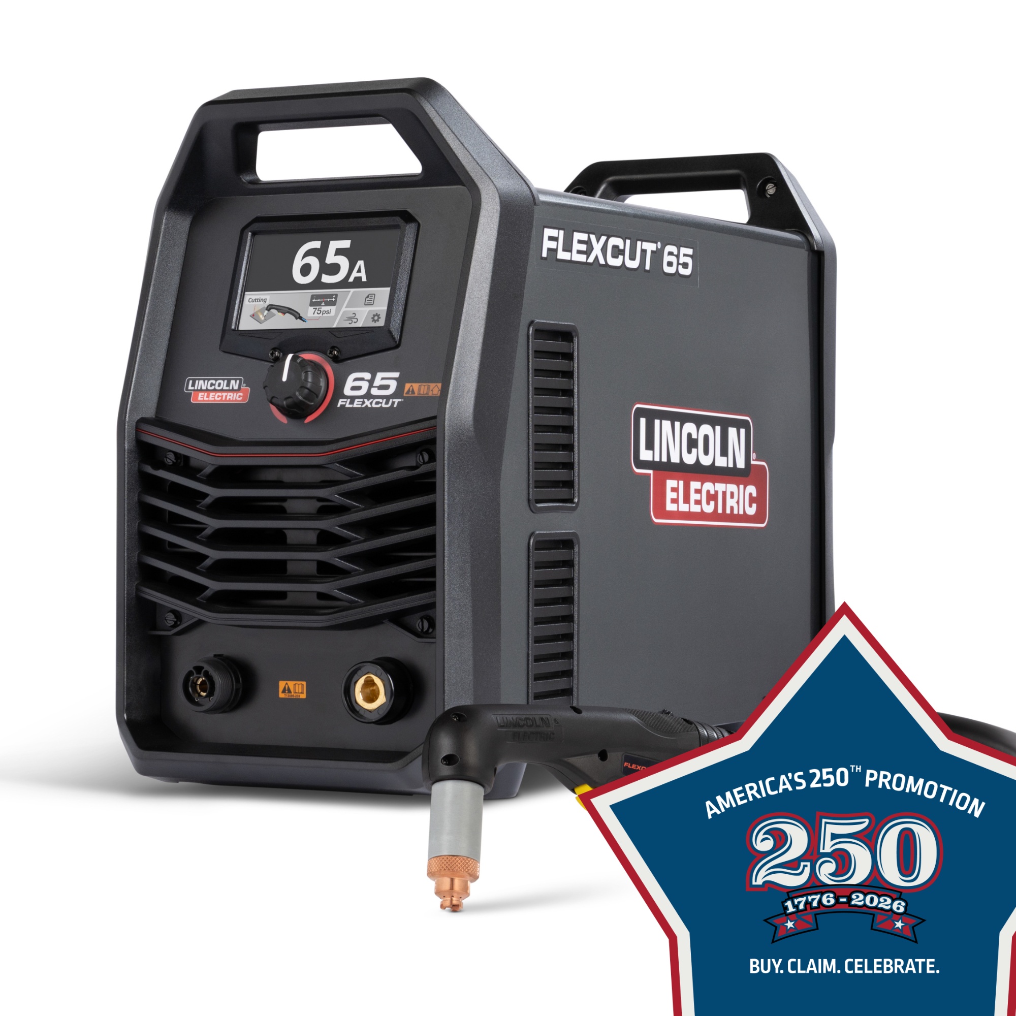 machine with lincoln 250 promo
