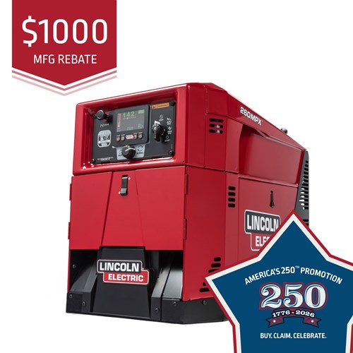 machine with lincoln 250 promo