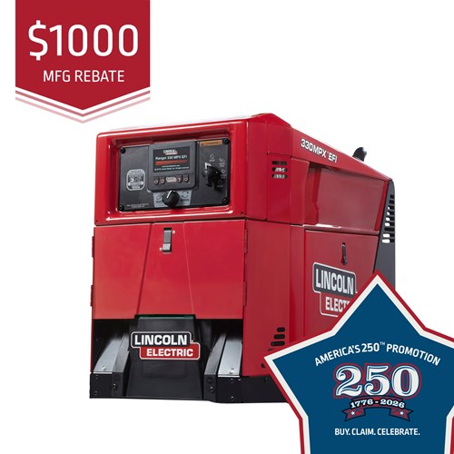 machine with lincoln 250 promo