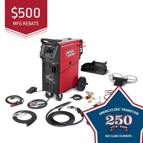 machine with lincoln 250 promo