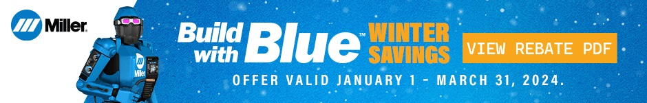 Miller Build With Blue Winter Savings 2024
