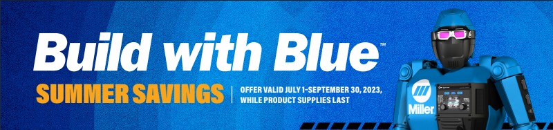 Miller Build with Blue Summer sale 2023