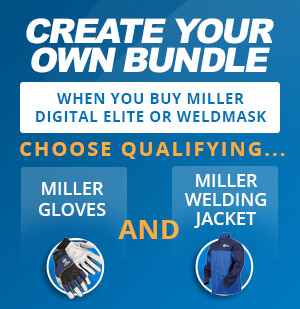 Miller Build with Blue Spring Rebate Promo on Digital Elite and Infinity Helmets