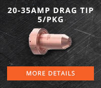 Thermal Dynamics 20-35 Amp Drag Tip 5-Pack #9-0091