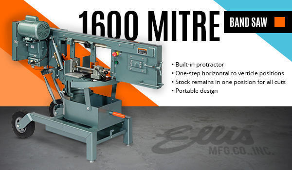 Ellis 1600 miter band saw